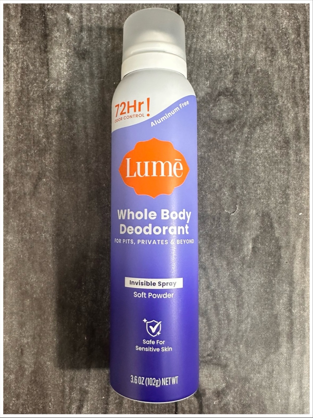 Lume Whole Body Deodorant Spray NEW